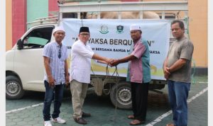 Kejati Sulteng Serahkan Dua Ekor Sapi Kurban di Iduladha 2022