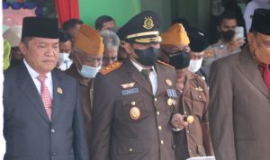 Ketua Komisi IV DPRD Sulteng Hadiri HUT Ke 77 TNI