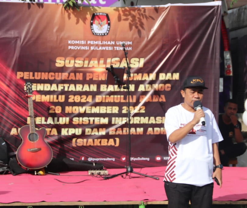 Launching Pendaftaran PPK Diramaikan Aksi “Goyang Siakba” di Sulteng