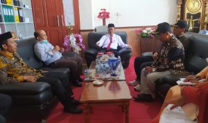 Wabup Morowali Utara Terima Komisioner Komisi Informasi Sulteng