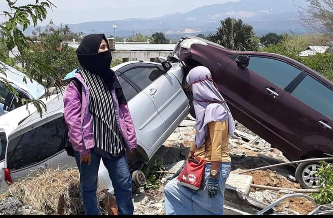 Lokasi Jalan Soeharto Samping RS Bersalin. Minggu (20/9/2023). Foto : Syahkinia. Pijar Sulteng. Com