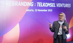 TMI to Telkomsel,- CEO Telkomsel Ventures Mia Melinda menjelaskan bahwa pembaharuan identitas TMI menjadi Telkomsel Ventures selaras dengan semangat Telkomsel dalam menggerakkan kemajuan yang terinspirasi dari semangat bangsa Indonesia. Langkah ini semakin menegaskan komitmen dan peran Telkomsel Ventures dalam mendukung pemberdayaan startup potensial untuk berkembang di Indonesia. Foto : Istimewah