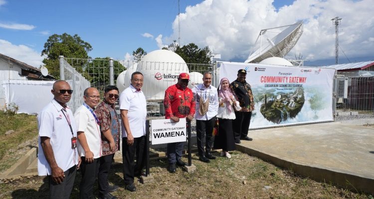 TelkomGroup Resmikan Community Gateway Wamena, Tulang Punggung Utama Konektivitas Digital Papua Pegunungan