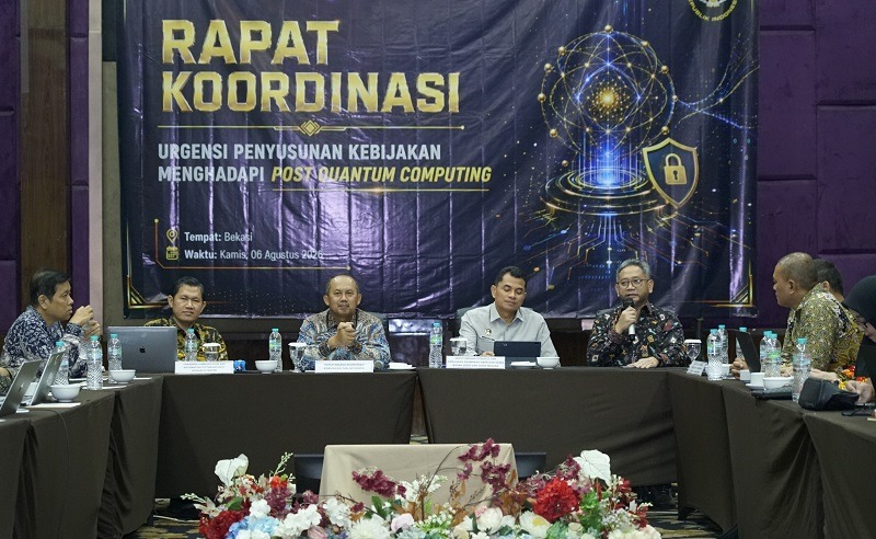 Kemenko Polkam, BSSN, dan Telkom Perkuat Kolaborasi Nasional Hadapi Ancaman Era Komputasi Kuantum